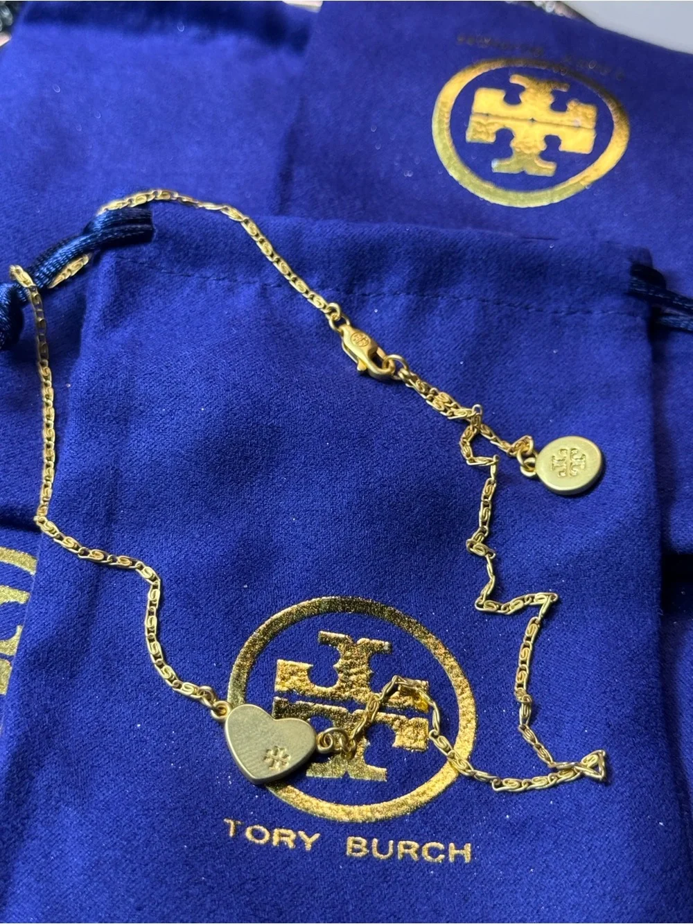 Tory Burch Gold Heart necklace